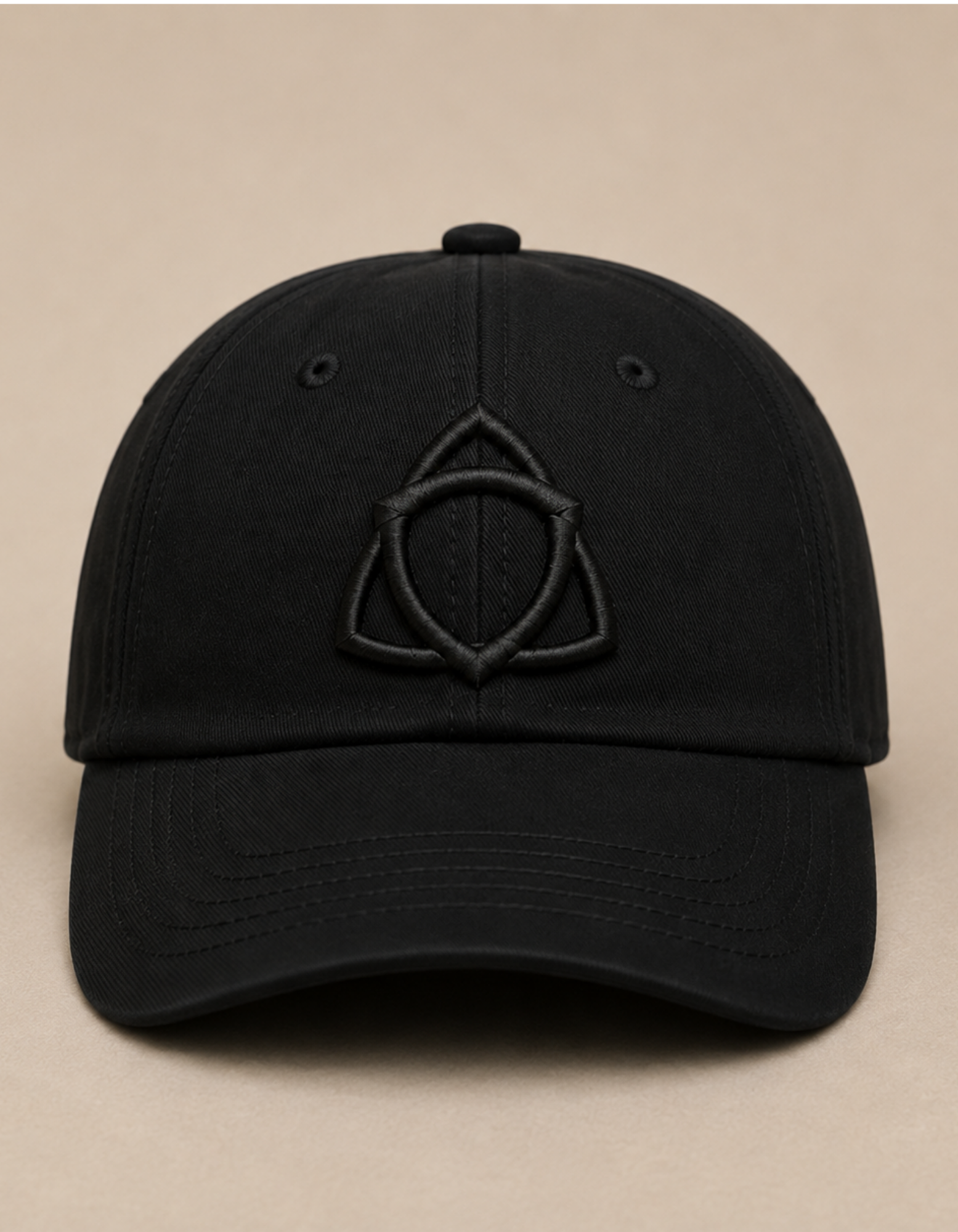 Gorra Negra Bordada Logo THELOKI Unisex