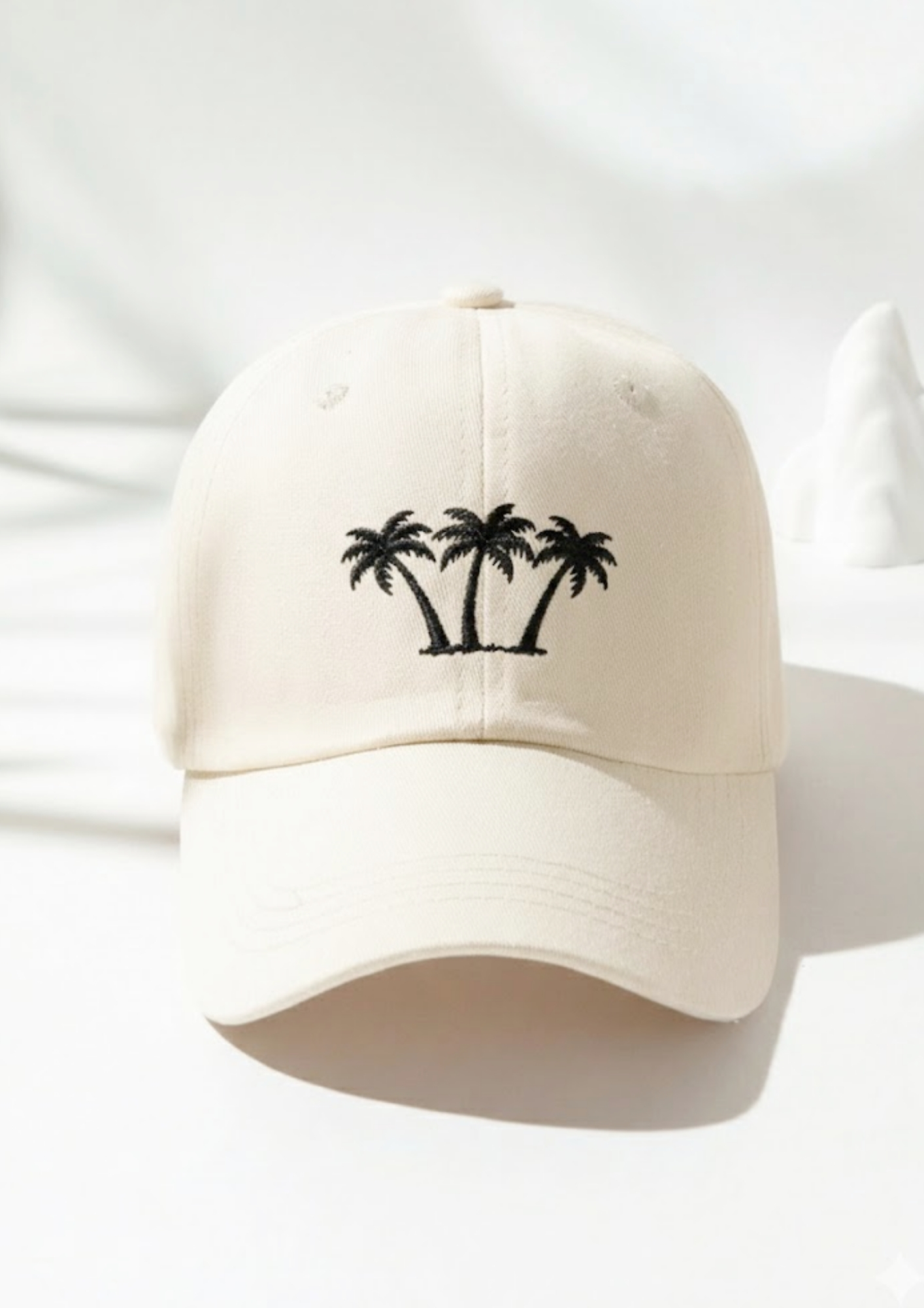 Tropic Palms Cap | Gorra Premium Off White Streetwear