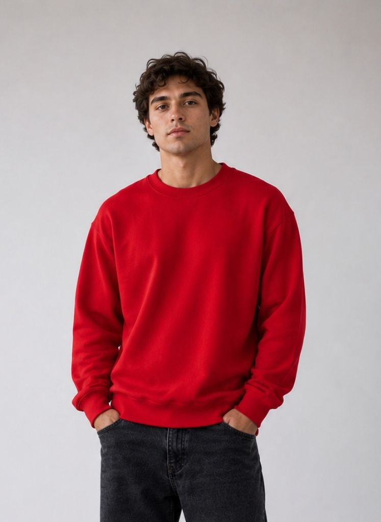 Buzo Rojo Básico para Hombre