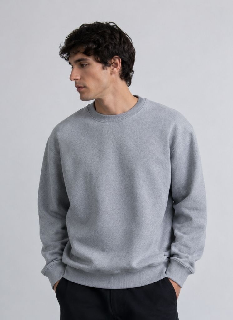 Buzo Basico Gris