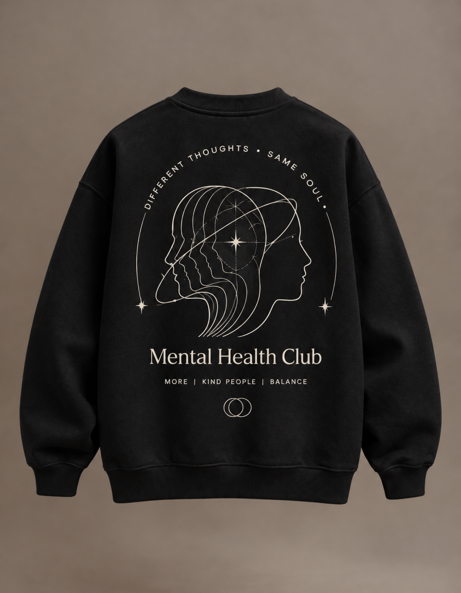 Buzo Oversized THE LOKI® Mindset — Negro