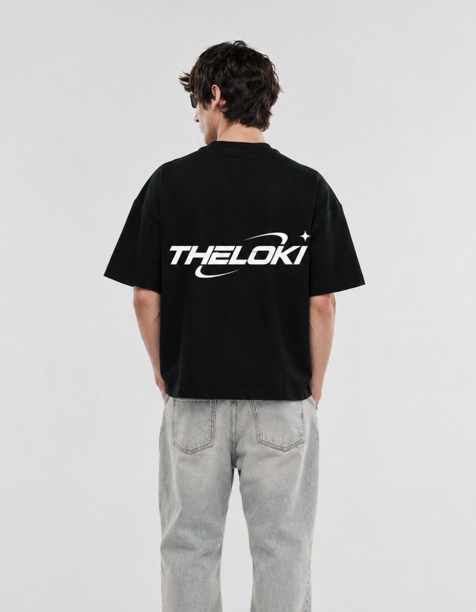 Camiseta Oversized THE LOKI® Orbit — Negra