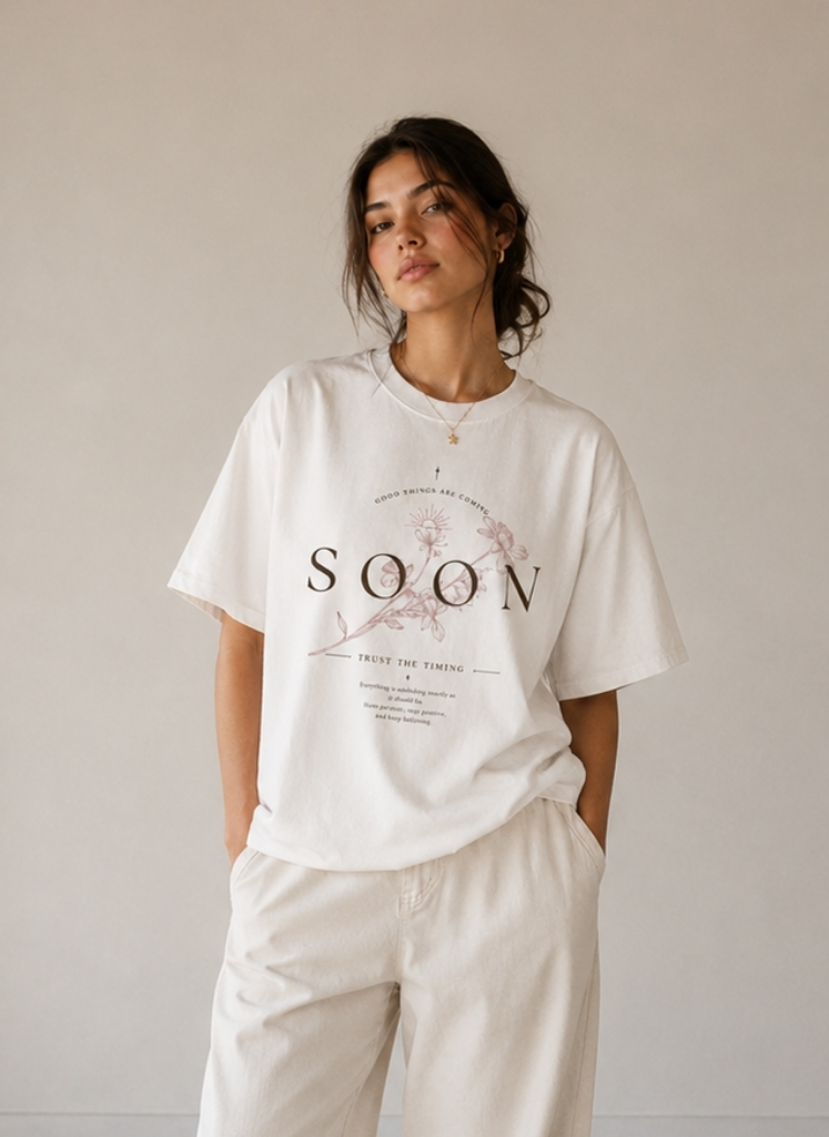 Blank Oversized Tee