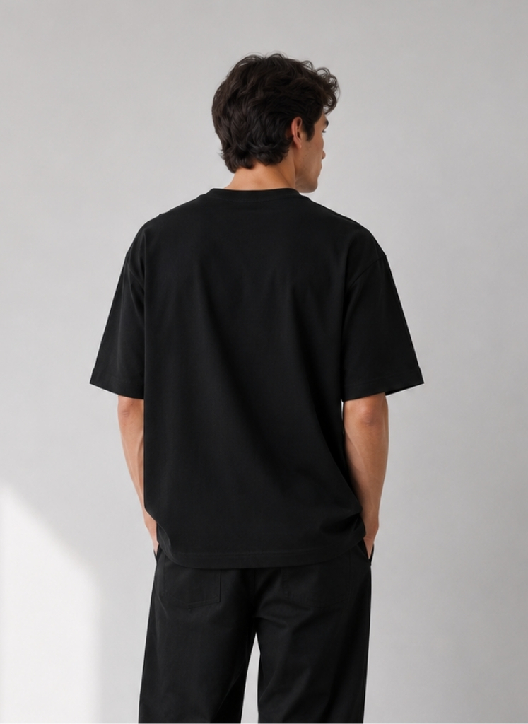Core Black Oversize Tee