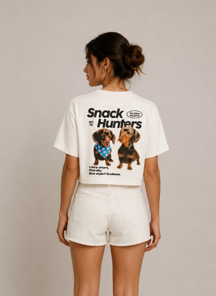 Pet Crop Top | Camiseta Cropped Mujer