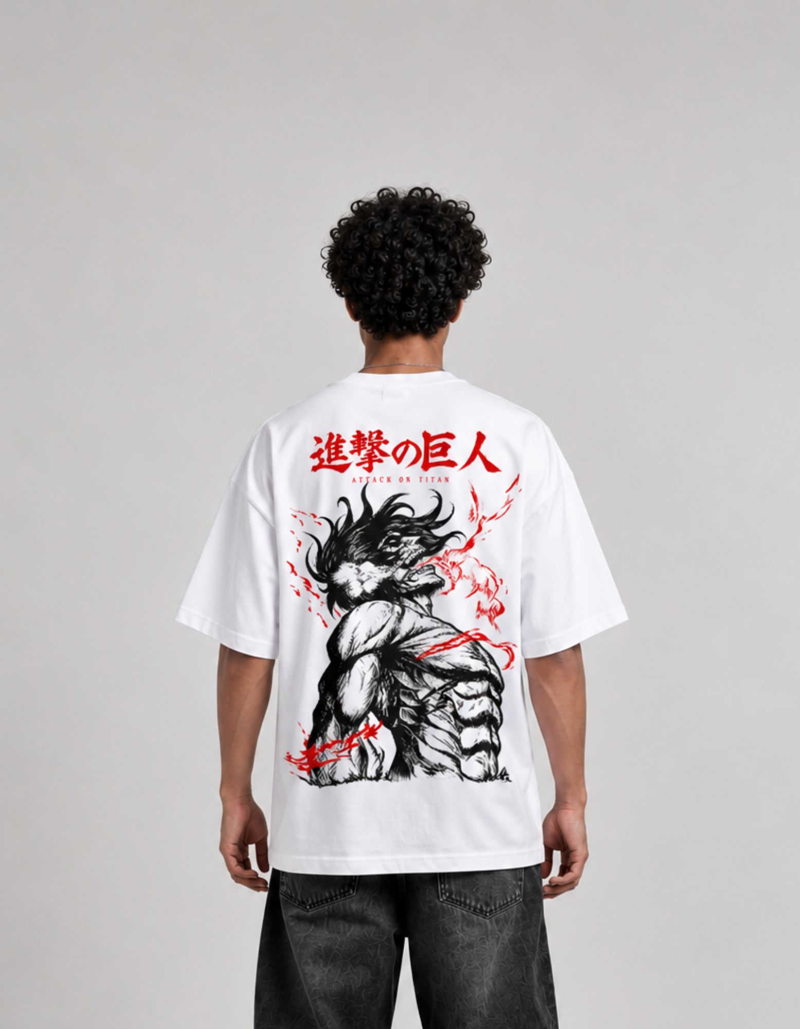 Camiseta Oversize Attack on Titan – Shingeki no Kyojin